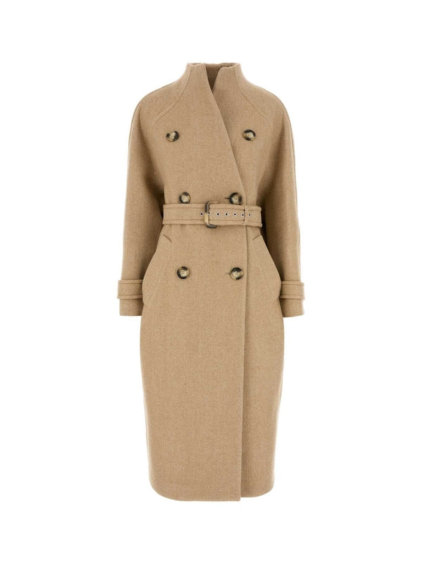 Sportmax Beige Coats