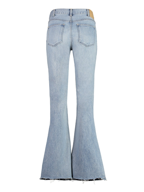 Flare Denim Pants