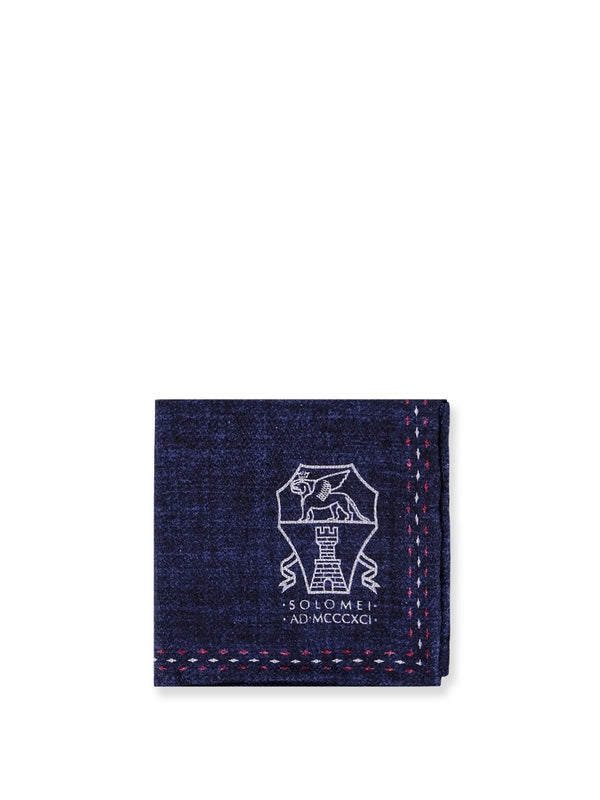 Logo Silk Handkerchief