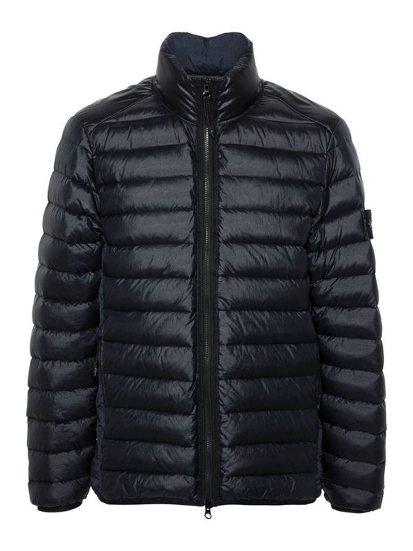 Wappen Patch High Neck Padded Jacket