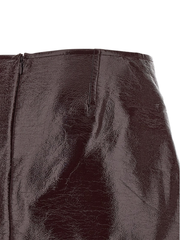 Courrèges Burgundy Skirts