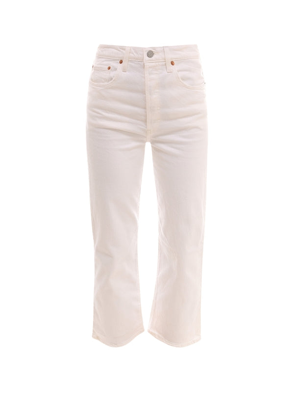 Levi'S White Denim Pants