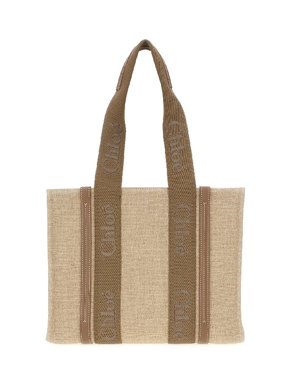 Woody Logo Tote Bag