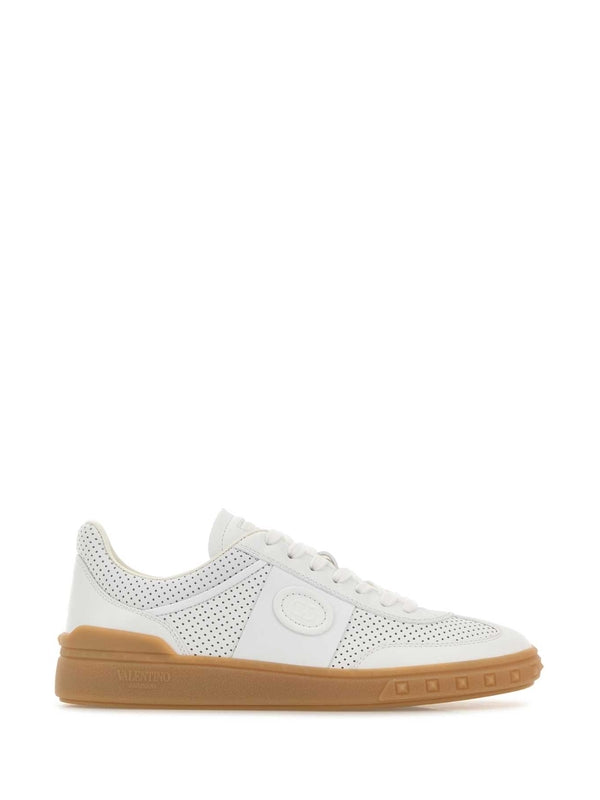 Valentino White Low Top Sneakers