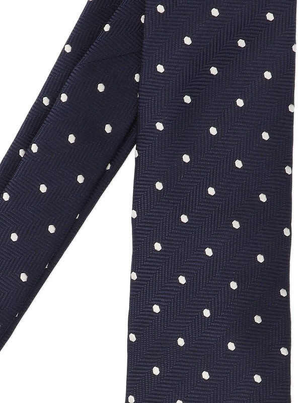 Dot Pattern Silk Necktie