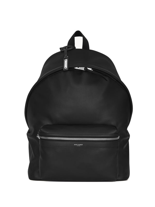 Black Calfskin Backpack