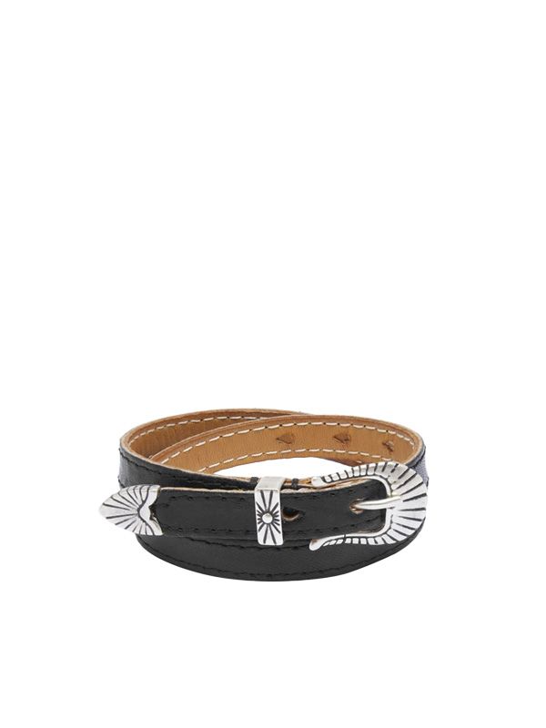 Cowboy Wrap-around Leather Bracelet