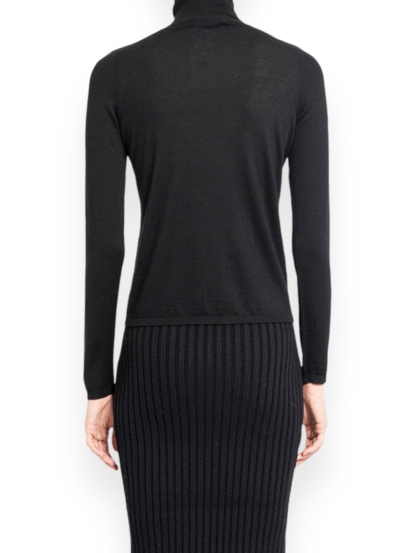 Adda High-Neck Cashmere Knit