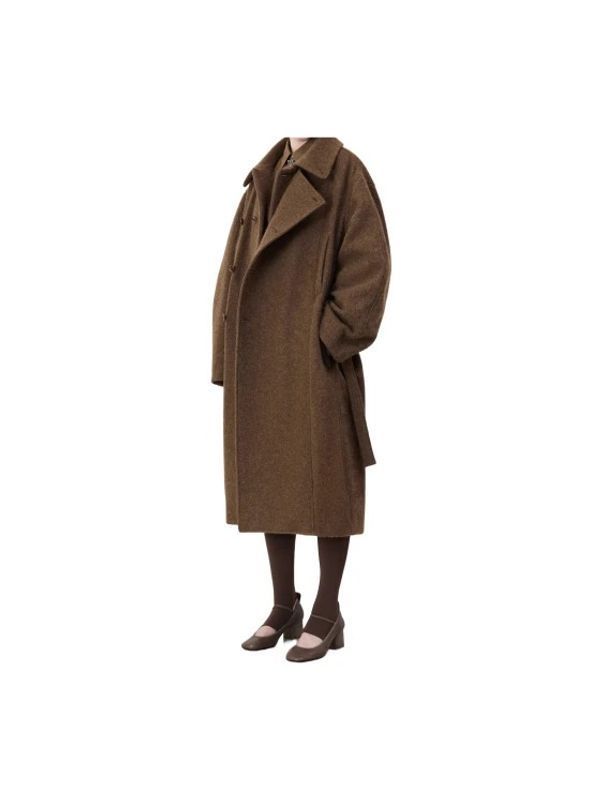 Asymmetric Bathrobe Coat