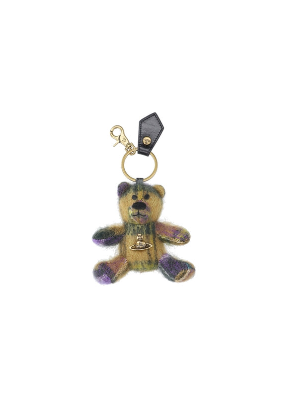 Teddy Bear Orb Decoration Keyring