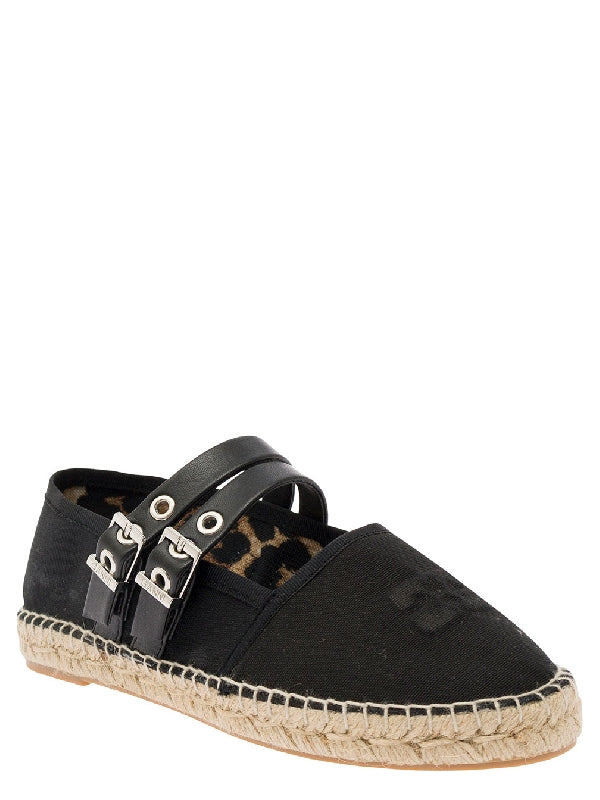 Buckle Strap Espadrille Sandals