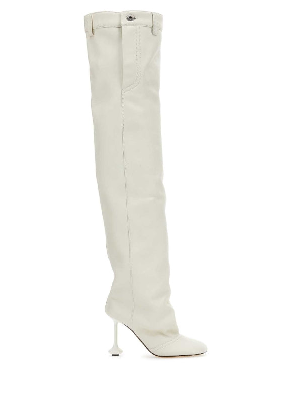 Toy Lambskin Over The Knee Boots