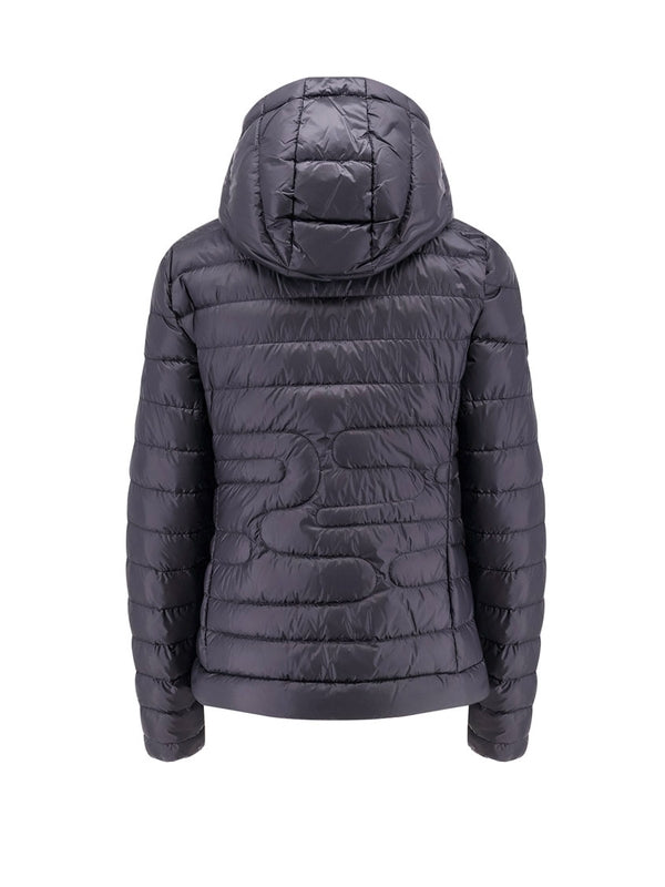 Xiaobai Logo Patch Hoodie Padded
  Jacket