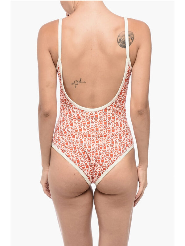 All-Over Logo Swimsuit