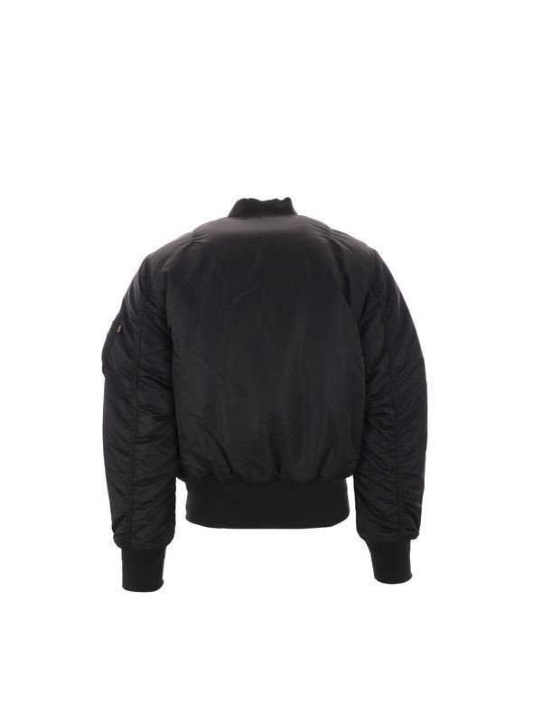 Reversible Nylon Fur Bomber