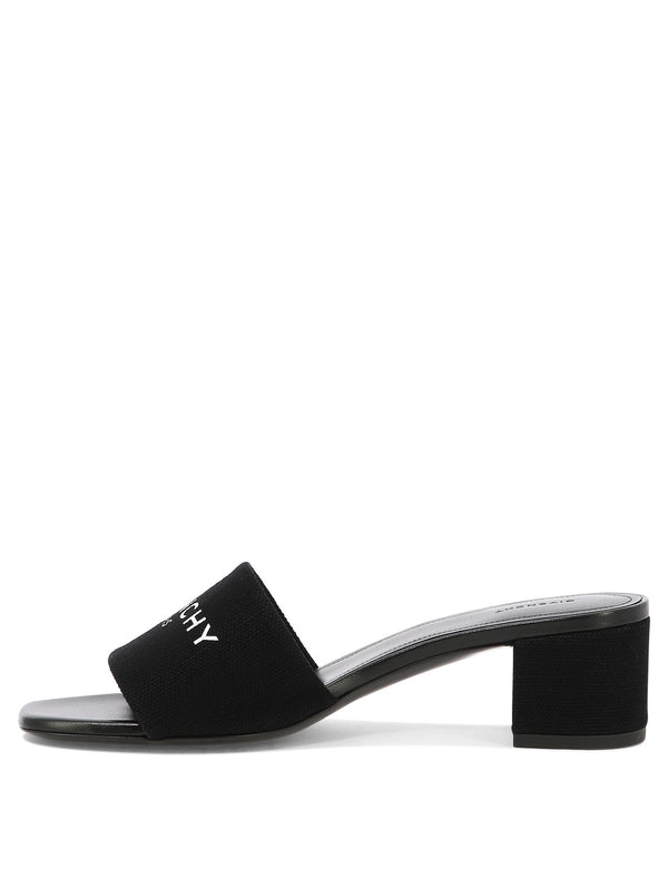 4G Logo Band Sandal Heel