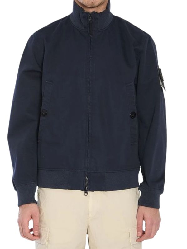 Wappen Patch High Neck Cotton Jacket