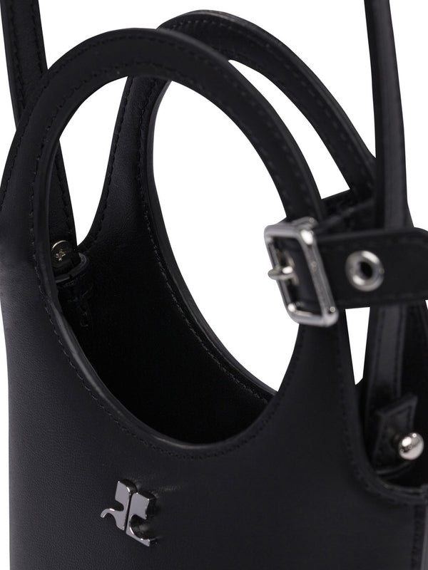 Slim Holly Leather Tote Bag