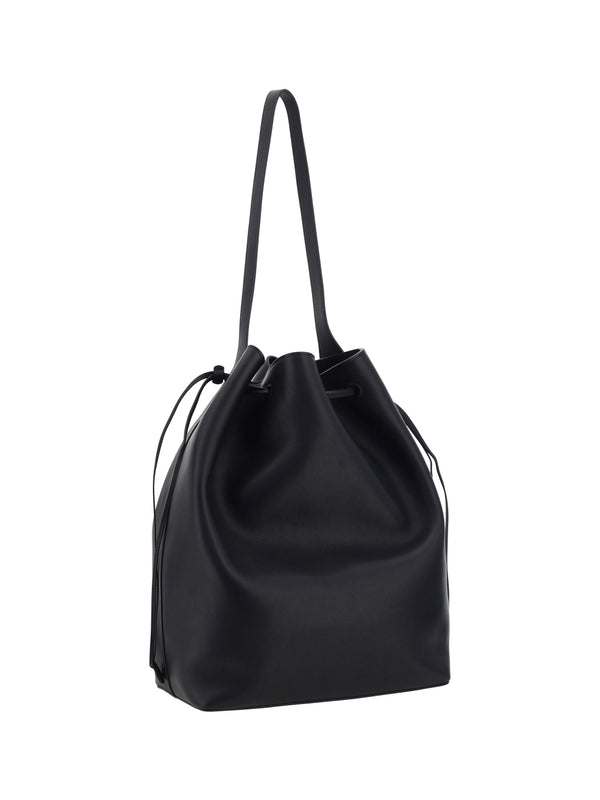 Belvedere Leather Bucket Bag