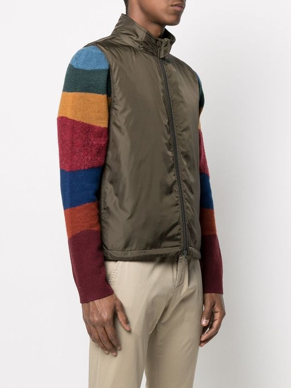 Aspesi Khaki Vests