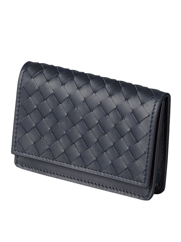 Bottega Veneta Black Card Wallet