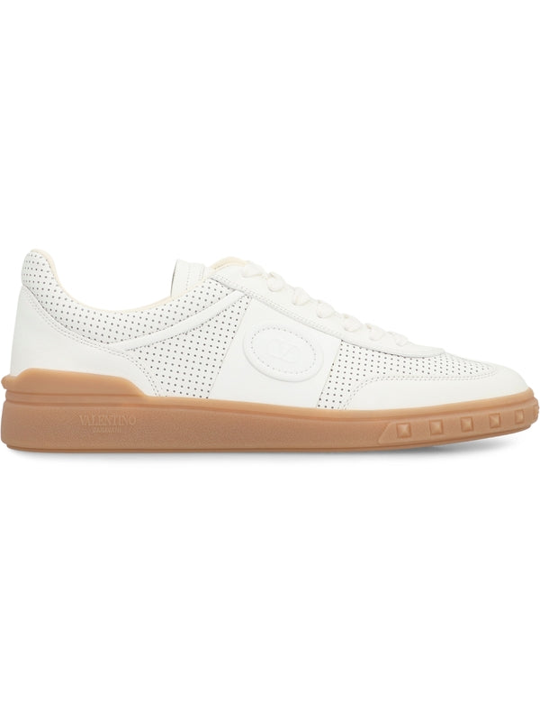 Valentino White Low Top Sneakers