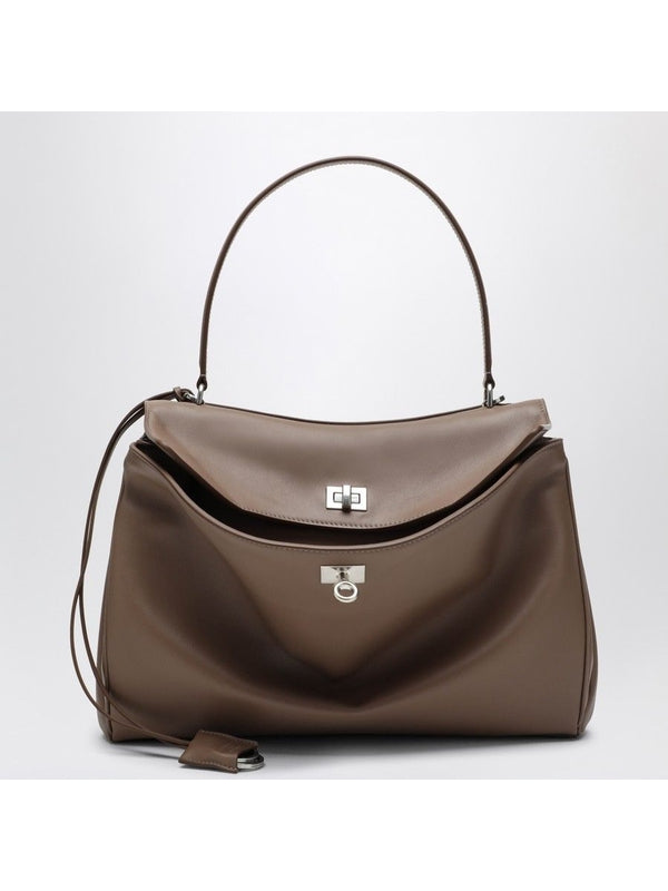 Balenciaga Brown Tote Bags