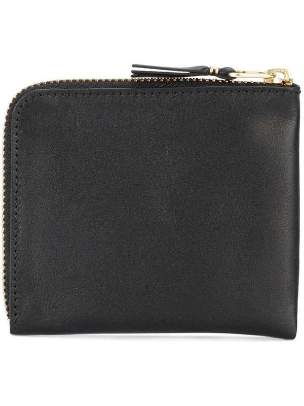 Leather Zip Around Wallet