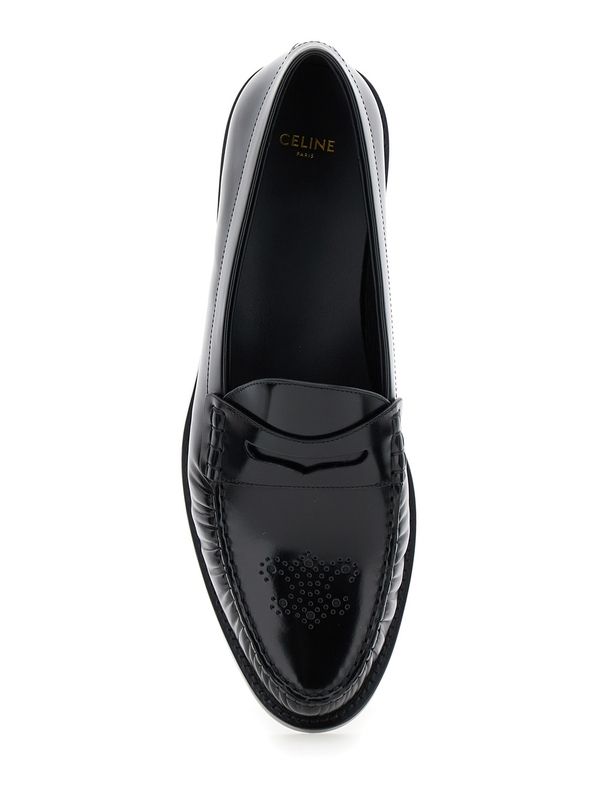 Vivienne Leather Penny Loafers