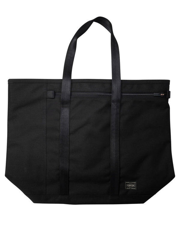 Tension Logo Cotton Nylon Tote Bag