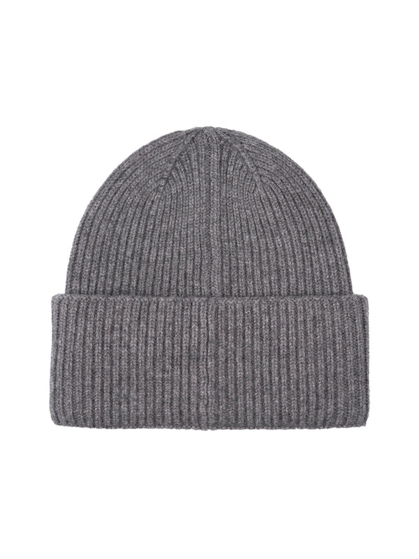 Logo Embroidered Cashmere Beanie