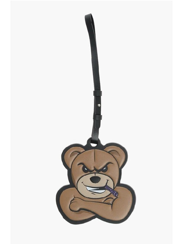 Palm Angels Leather Bear Bag Charm