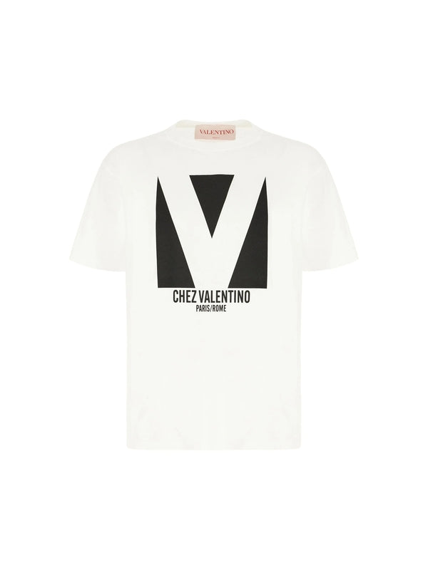 Valentino White Half Sleeve