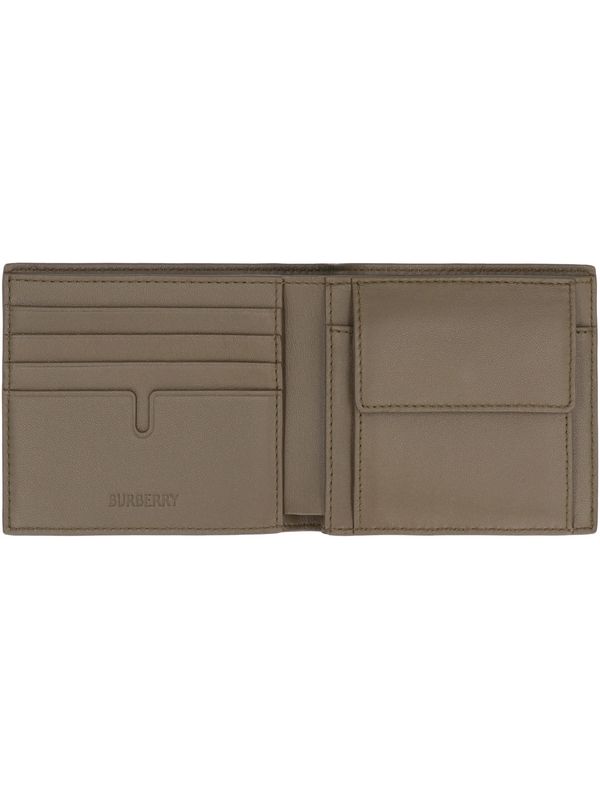 Check Canvas Bi-fold Wallet