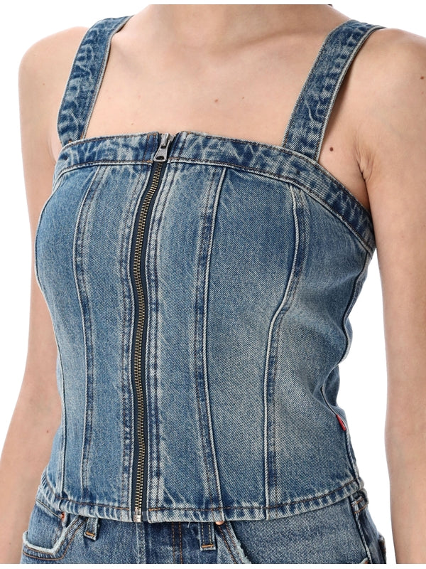 Levi'S Blue Sleeveless Top