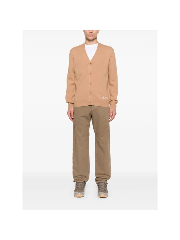 A.P.C. Beige Cardigans