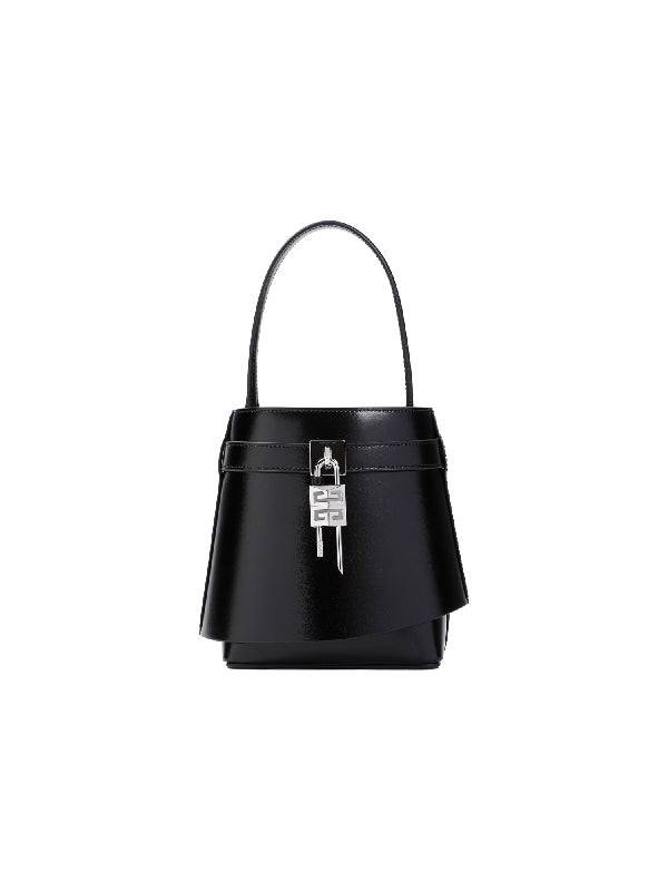 鲨鱼锁徽标皮革水桶
包