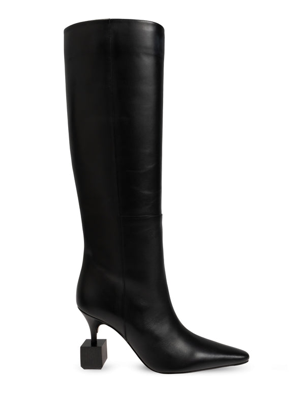 Bijou Leather High Boots