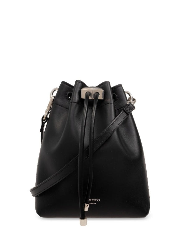 Bon Bon Drawstring Leather
  Bucket Bag