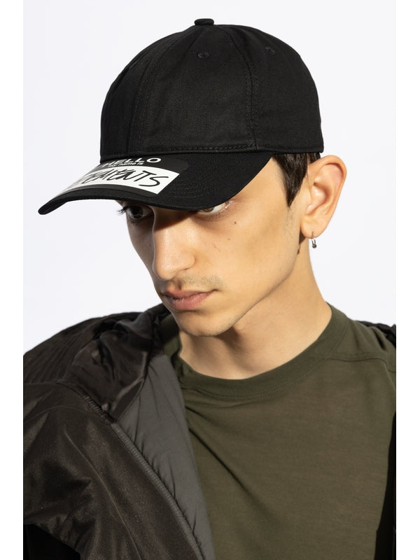 Logo Cotton Ball Cap