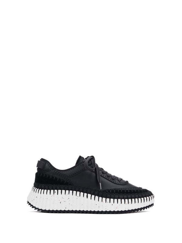 Chloe - Black Low-top Sneakers - Jente