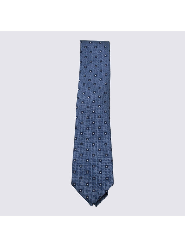 Z Zegna Blue Neck Ties