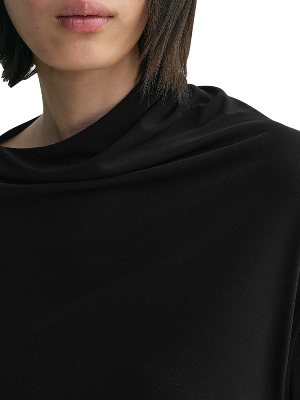 Asymmetric Neckline Longsleeve
  Top