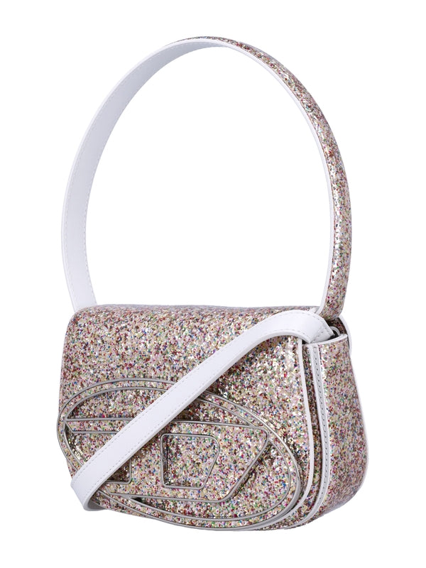 1dr Glitter Logo Shoulder Bag