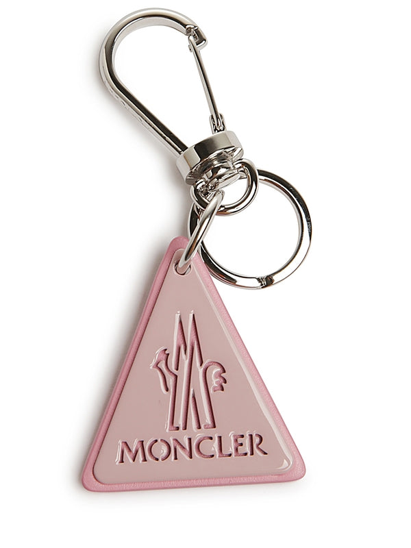 Logo Detail Pink Keyring