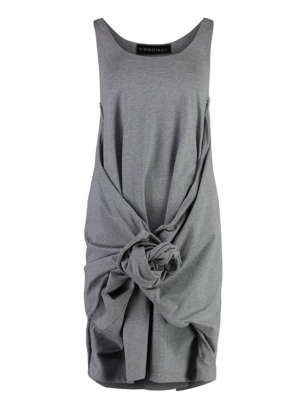 Wire Twist Cotton Dress