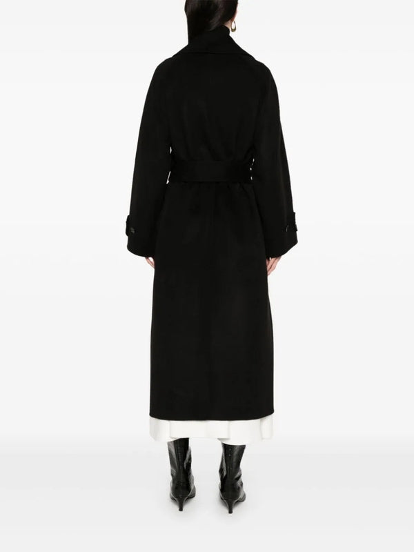 Double Breasted Wool Cashmere Coat