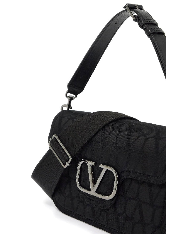 V Logo Iconography Shoulder Bag - Jente