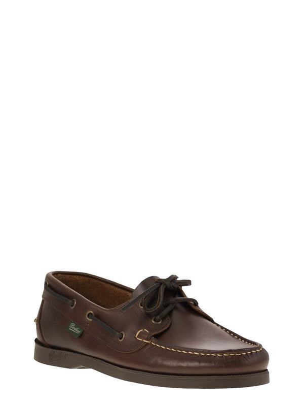 Barth Stitch Leather Loafers