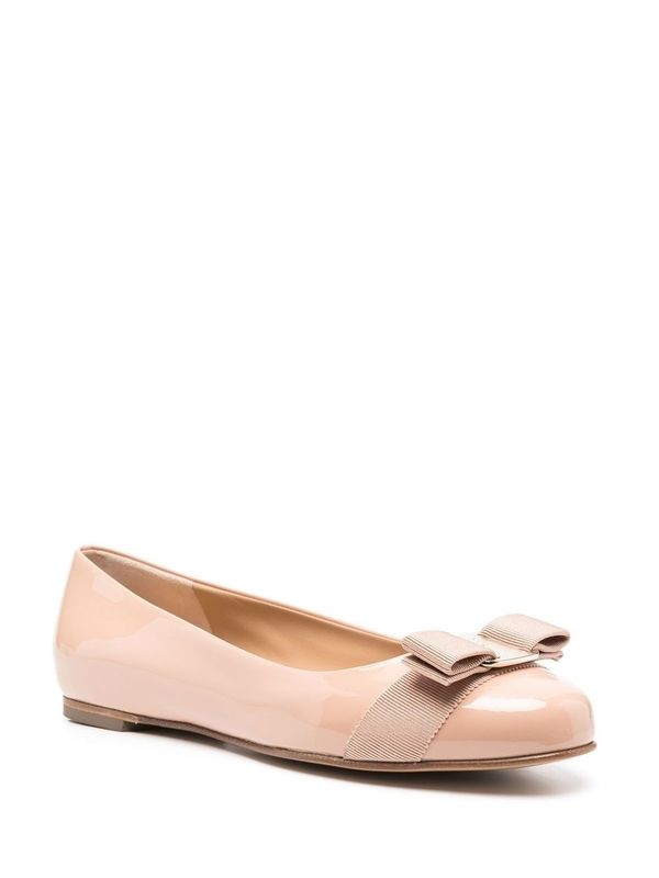 Varina Patent Leather Flats